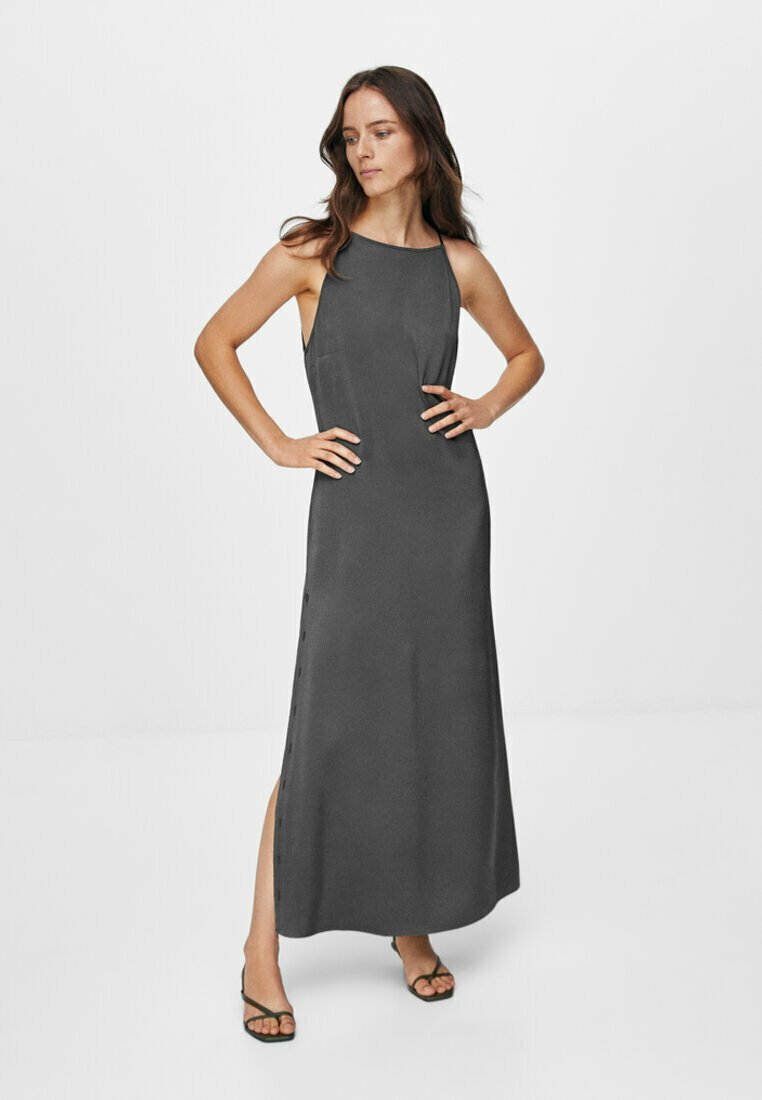 Massimo Dutti Vestito lungo - grey/grigio - Zalando.it