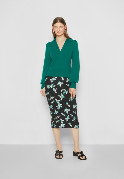 Diane von Furstenberg NEWKARA - Saia lápis - black