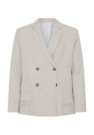 Casual Friday, CFEDLUND LINEN - Sacou - plaza taupe melange