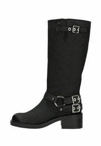 Bottes de cowboy / motard - black