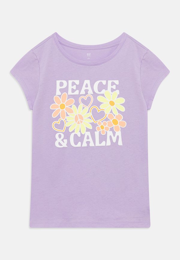 VALUE GRAPHIC 2 PACK - Print T-shirt - purple lotus3