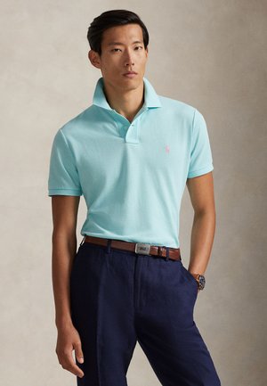 THE ICONIC MESH POLO SHIRT - Πόλο - new aqua