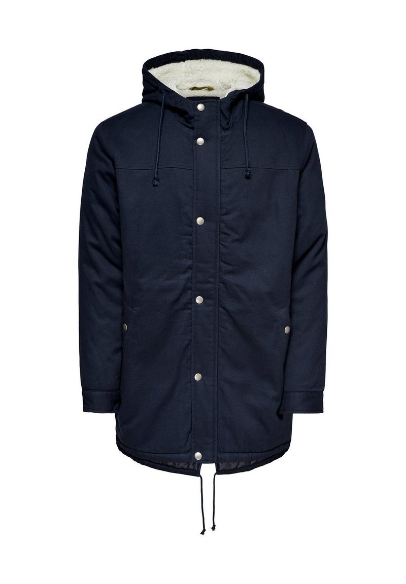 Only & Sons Zimní kabát night sky/tmavě modrá Zalando.cz