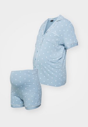 VIVANCE DREAMS BY LASCANA MATERNITY SHORTY - Pyjama - blue