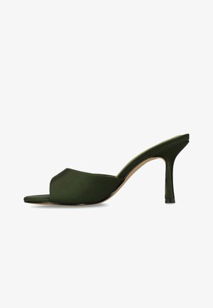 sacha, FLIEDERFARBENE MULES MIT ABSATZ - Mules à talons - green