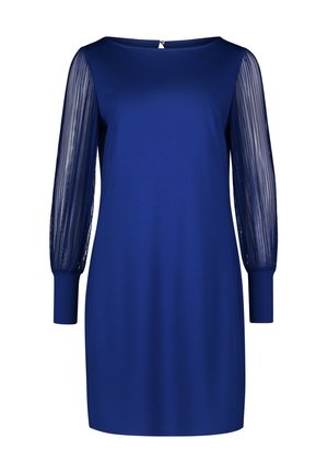 zero MIT TRANSPARENTEN ÄRMELN - Jerseykleid - sodalite blue
