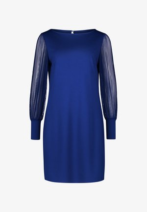 zero MIT TRANSPARENTEN ÄRMELN - Jerseykleid - sodalite blue