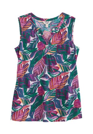 Seasalt Cornwall, SEASALT CORNWALL PURIST VEST - Top - canna leaves chalk