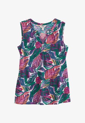 Seasalt Cornwall, SEASALT CORNWALL PURIST VEST - Top - canna leaves chalk