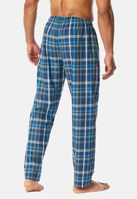 Schiesser Pyjamahousut/-shortsit - indigo