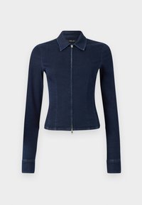 FITTED TOUCH JACKET - Jeansjakke - dark blue