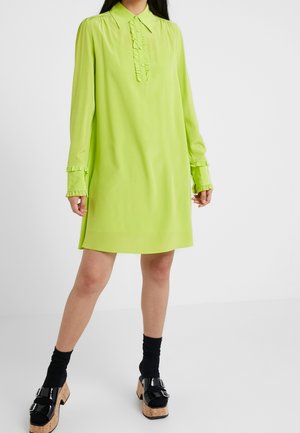 Blusenkleid - neon yellow