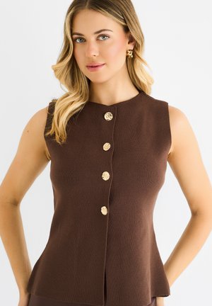 Cardigan - brown