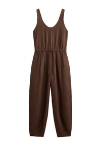BALLOON WITH LINEN - Jumpsuit - brown