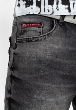 Cipo & Baxx, Jeans Shorts - schwarz