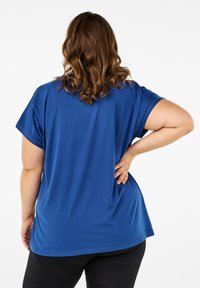 Active by Zizzi T-shirts basic - navy peony
