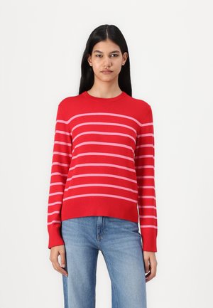 JXLAYLA COMFY CREW NECK - Neule - racing red