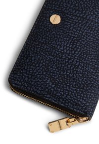 Borbonese LARGE - ZIP AROUND - Geldbörse - blue
