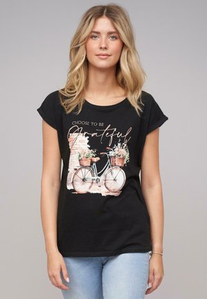 GRATEFUL - T-shirts med print - black