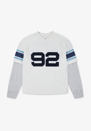 FOOTBALL HANGDOWN TEE - Long sleeved top - jet stream