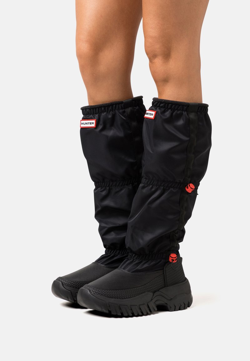 Hunter ORIGINAL WOMENS WANDERER TALL Winter boots black Zalando.co.uk