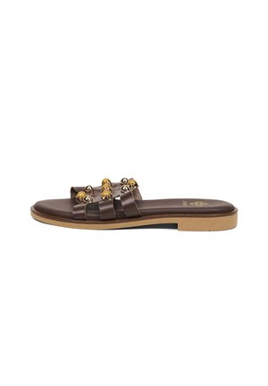 Desa, DESA WOMAN SLIPPERS - Pantolette flach - brown