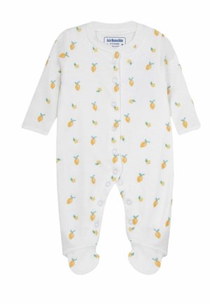 JoJo Maman Bébé EMBROIDERED REGULAR FIT - Grenouillère - lemon