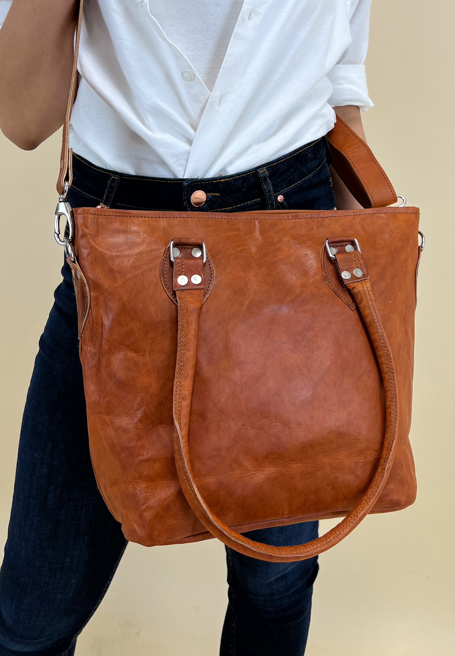 Gusti Leder THERESE - Handtas - brown/bruin - Zalando.be