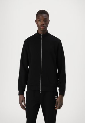 Zip-up sweatshirt - black