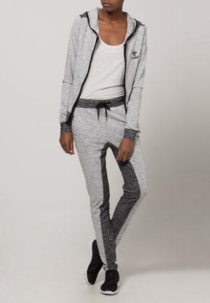 Hummel Pantalon de survêtement - mottled light grey