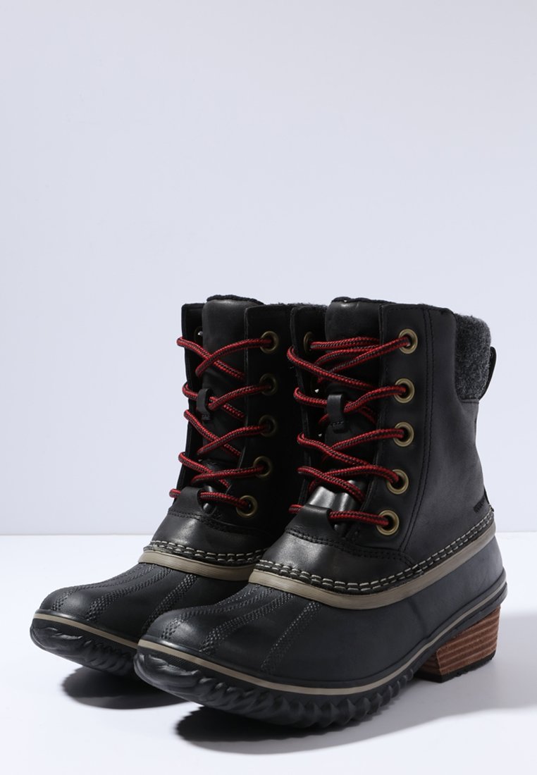 Damen Ankle Boots | Sorel SLIMPACK II LACE Schnürstiefelette black/schwarz - IN48017 Damen Ankle Boots | Sorel SLIMPACK II LACE Schnürstiefelette black/schwarz - IN48017