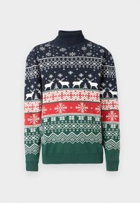 SANTA ROLLNECK REGULAR FIT - Maglione - navy