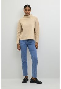 Kaffe ANIKA - Maglione - feather gray melange