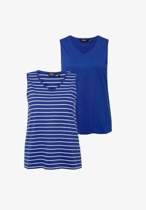 Ulla Popken, 2ER-PACK - Top - blue