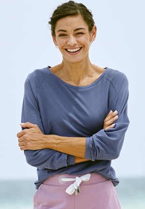 Long sleeved top - marine