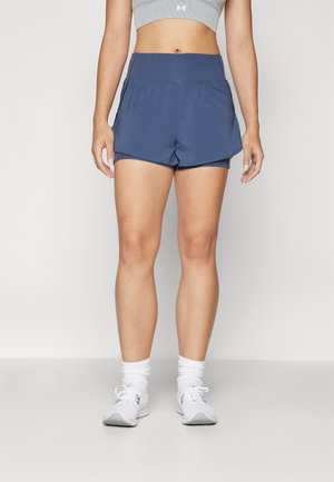 Under Armour VANISH - Pantaloni scurți 2 în 1 - downpour gray