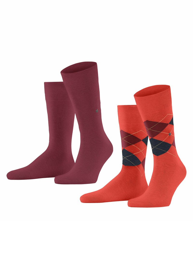 Burlington 2-PACK - Sokken - ziegel