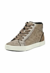 Geox SNEAKER - Sneakers hoog - dk taupe