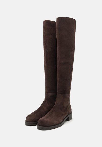 Stuart Weitzman BOLD BOOT - Stivali sopra il ginocchio - dark brown