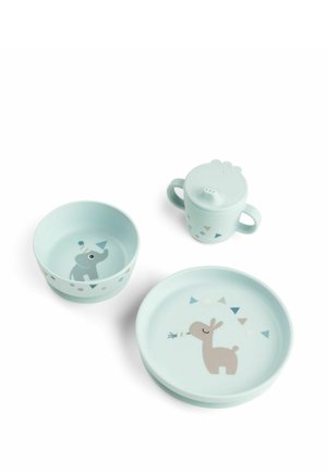 FOODIE DINNER W SUCTION CELEBRATION - Sada riadu pre deti - blue