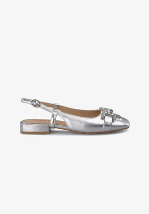 Alma en Pena, Ballerine sling - Silver