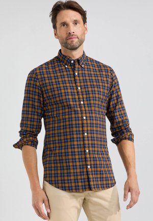 Shirt - blauw,donkerblauw,geel