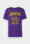 NBA LEBRON JAMES LOS ANGELES LAKERS TEE - Klub merchandise - field purple