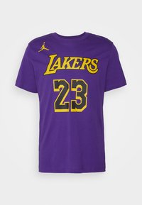 Nike Performance NBA LEBRON JAMES LOS ANGELES LAKERS TEE - Klubbklær - field purple