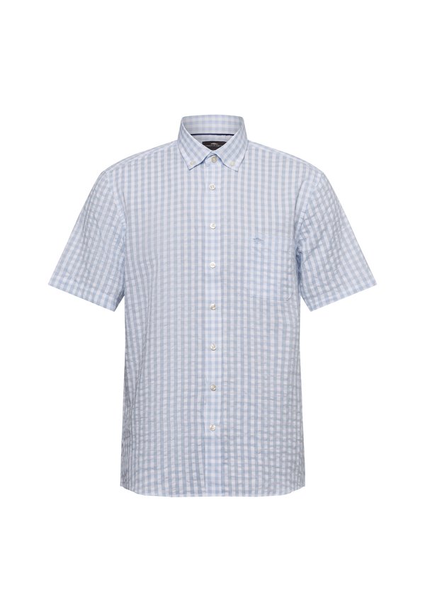 Hemd - hellblau weiß