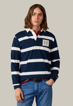 Hackett London, HACKETT LONDON POLO SHIRT HERITAGE H STR RBY - Poloshirt - old navy