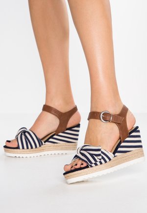Marco Tozzi Sandalen met hoge hak - dark blue
