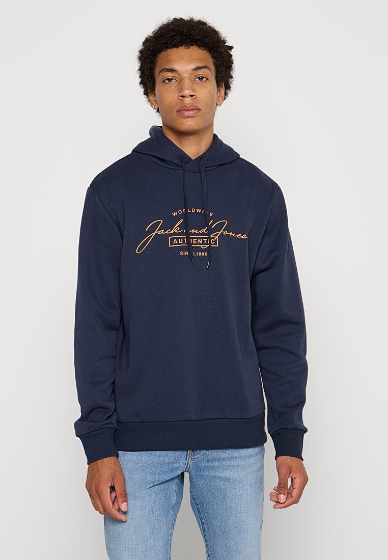 jack & jones Hoodie blauw denim/bluedenim
