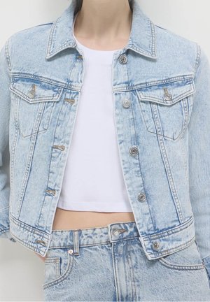 Farkkutakki - bleached denim