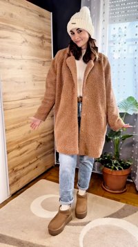 UGG CLASSIC ULTRA MINI PLATFORM - Boots à talons - chestnut